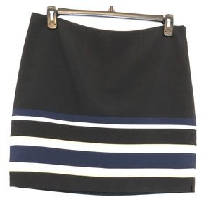 White House Black Market Striped Skirt